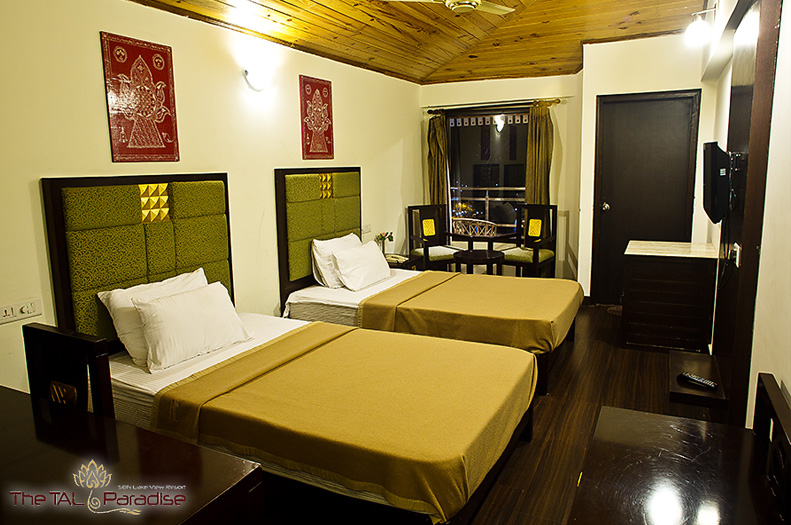 The Tal Paradise Hotel Bhimtal - Deluxe Room Double Bed