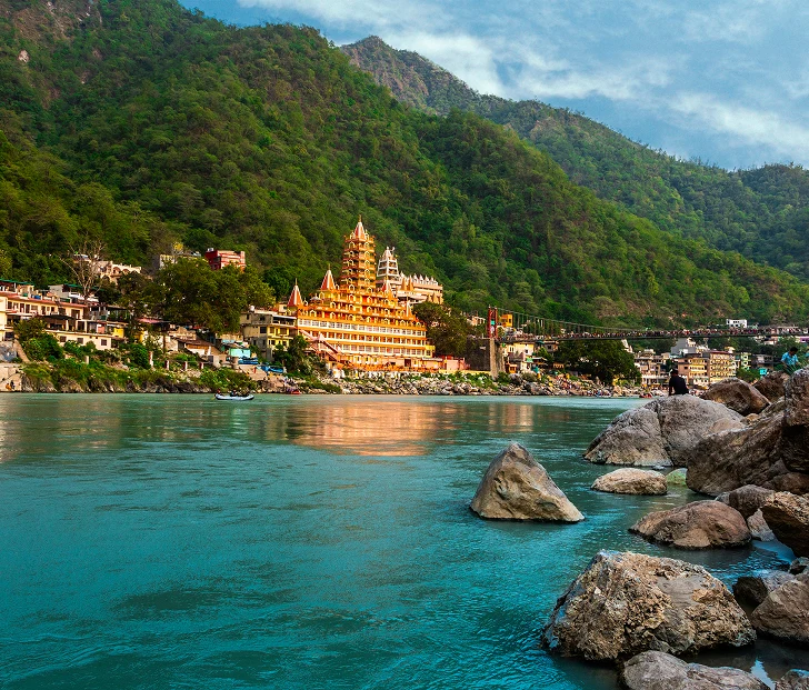 Riverside venue in the hills of Uttarakhand