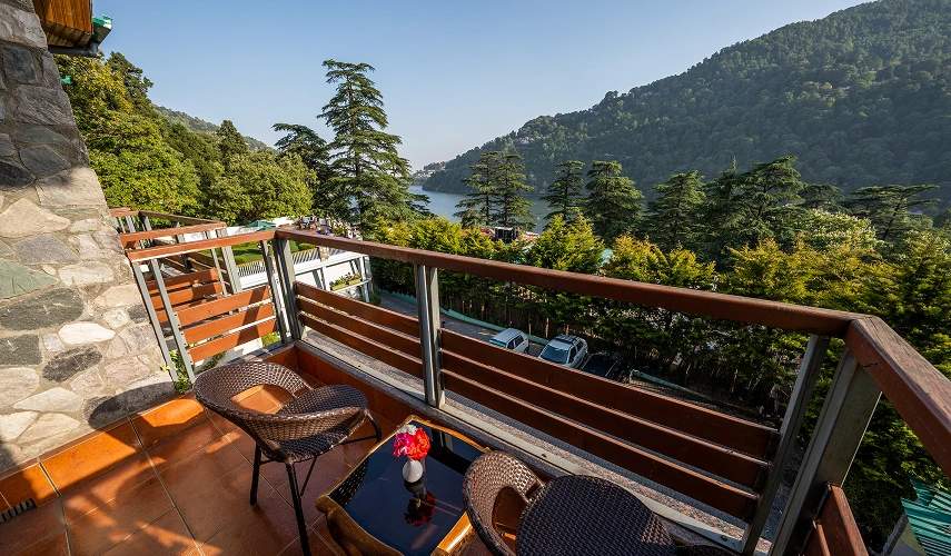Hotel balcony view