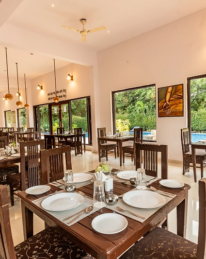 Hotel dining area